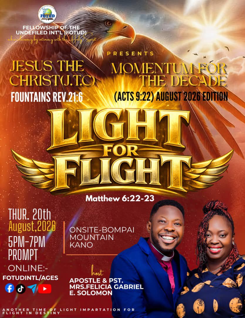 FOTUD_GLOBALNOW's tweet photo. 🕊️ WELCOME TO AUGUST!
Our theme for this month is REVELATION &amp; SUPERNATURAL ELEVATION!
"Thou crownest the year with Thy goodness; and Thy paths drop fatness." — Psalm 65:11
Declare it: My August is opened for favor, opportunities, and testimonies! 🙌#ElimEncounter #Fotud #Ages https://t.co/dg7fPw2jjB