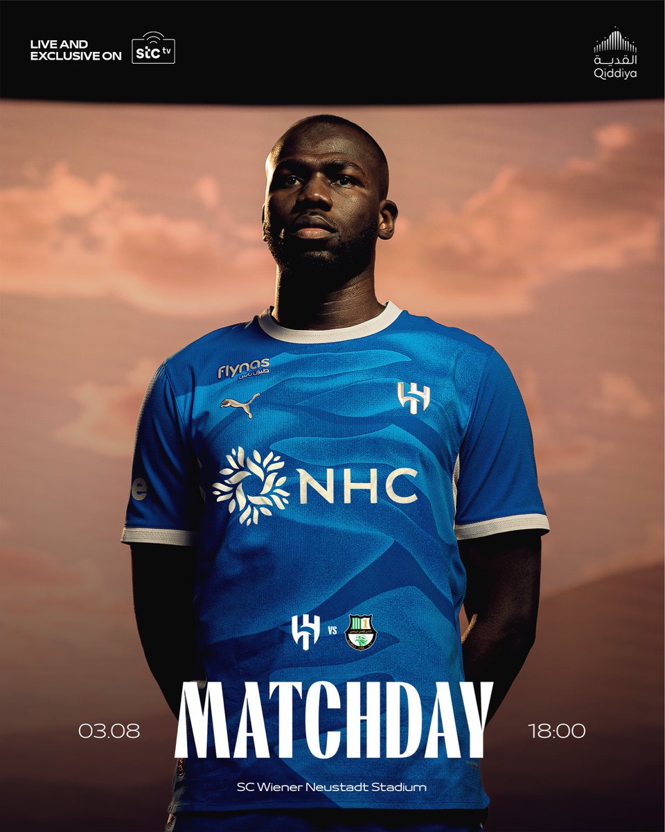 Alhilal_EN's tweet photo. Al-Hilal to face Al-Ahli SC in the final friendly of Austria camp ⏳💙

Live and exclusively on @stctvsports 📺 https://t.co/Rm8bDu4DLV