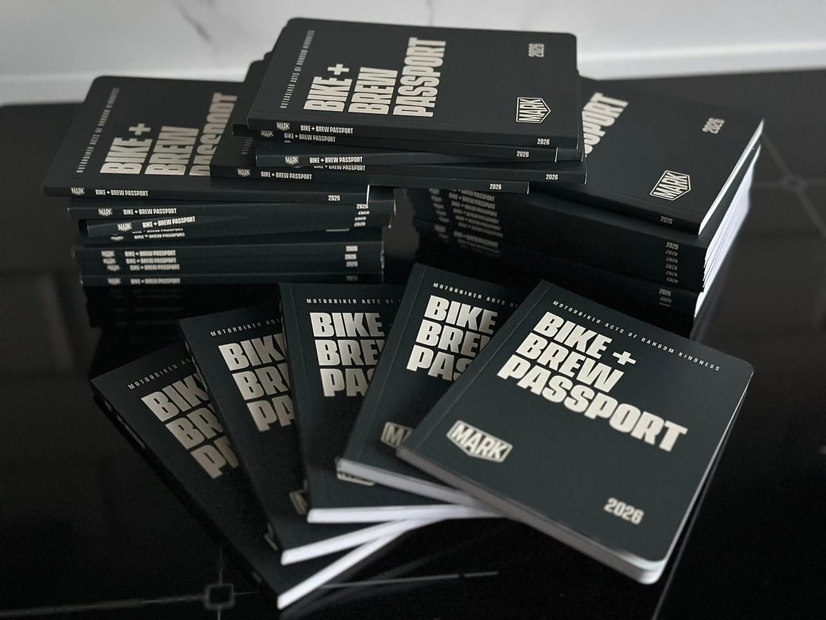 MYMC2026's tweet photo. The Bike &amp; Brew Passports are  so incredibly popular that HQ is down to their last 200 passports and won’t be ordering anymore.  If you need a passport you'll need to check with the respective venues if they have any left.  You can find a venue here:  https://t.co/GzyYgr2qfI https://t.co/VhXTXcPzfy