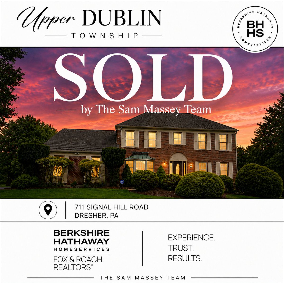 SamMasseyTeam's tweet photo. Sold in Upper Dublin by The Sam Massey Team! 711 Signal Hill, Dresher, PA With 4 bedrooms, 3.5 baths. Thinking about making a move? Call or text anytime 215-284-9261 https://t.co/y51Q5C1yua