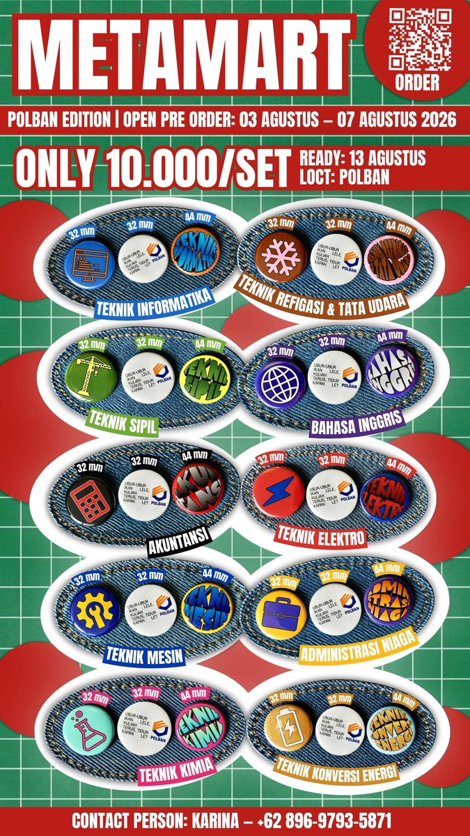 Metamartt's tweet photo. @jheeanOw HII AKU JUALAN MERCH IMUTT, GAA ORDER YUK 😆😆 https://t.co/dpKxYJwA51 https://t.co/gwoA1hLWR9
