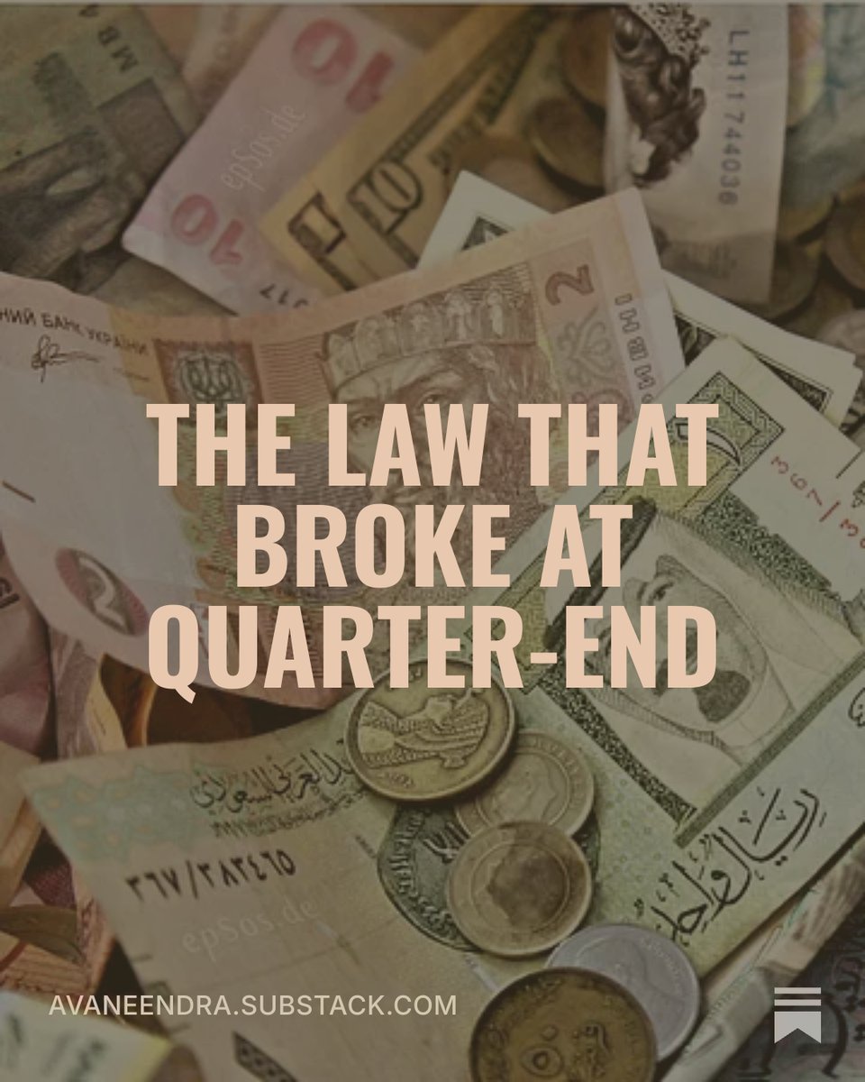 _avaneendra's tweet photo. The full research essay, including the cross-currency evidence, transaction-cost tests, quarter-end fingerprint and Federal Reserve balance-sheet data:

https://t.co/dhaihanb14 https://t.co/NY70MFSSLA