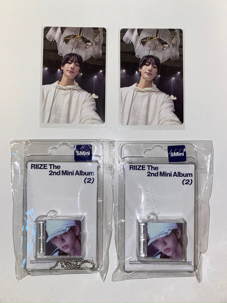 babevedyy's tweet photo. wts | พร้อมส่ง🪽

RIIZE - The 2nd Mini Album Smini

การ์ด แอนตัน ปก โชทาโร่ 80.- [รวมส่ง]

พต.dm kub

#ตลาดนัดRIIZE #ตลาดนัดน้องข้าว https://t.co/KE8sR7U5fX