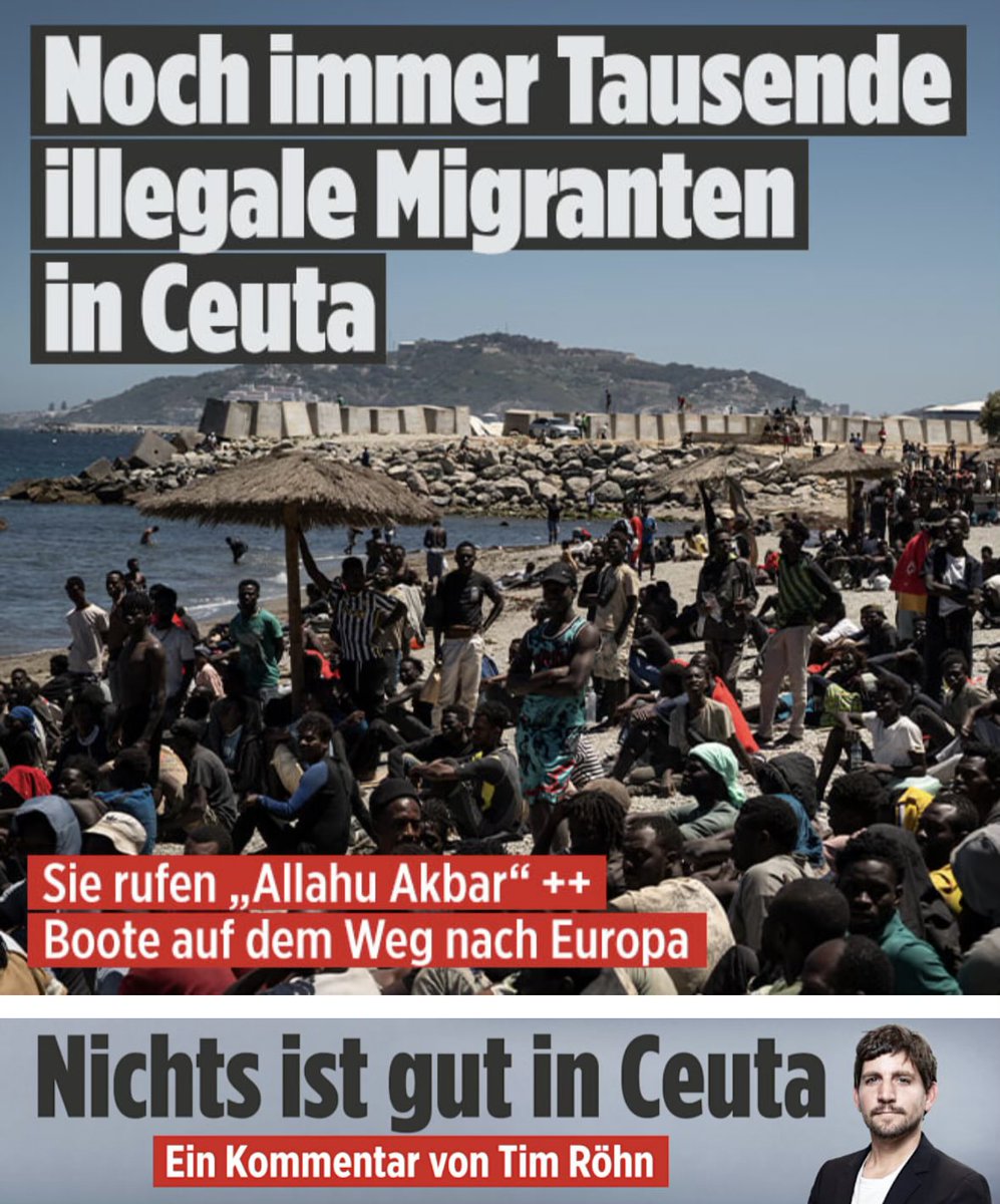 queru_lant's tweet photo. Die Mainstream-Medien merken, dass wir von allen belogen wurden. Die ersten Boote sind mit Marokkanern auf das europäische Festland unterwegs. https://t.co/3wBe9JWRTE