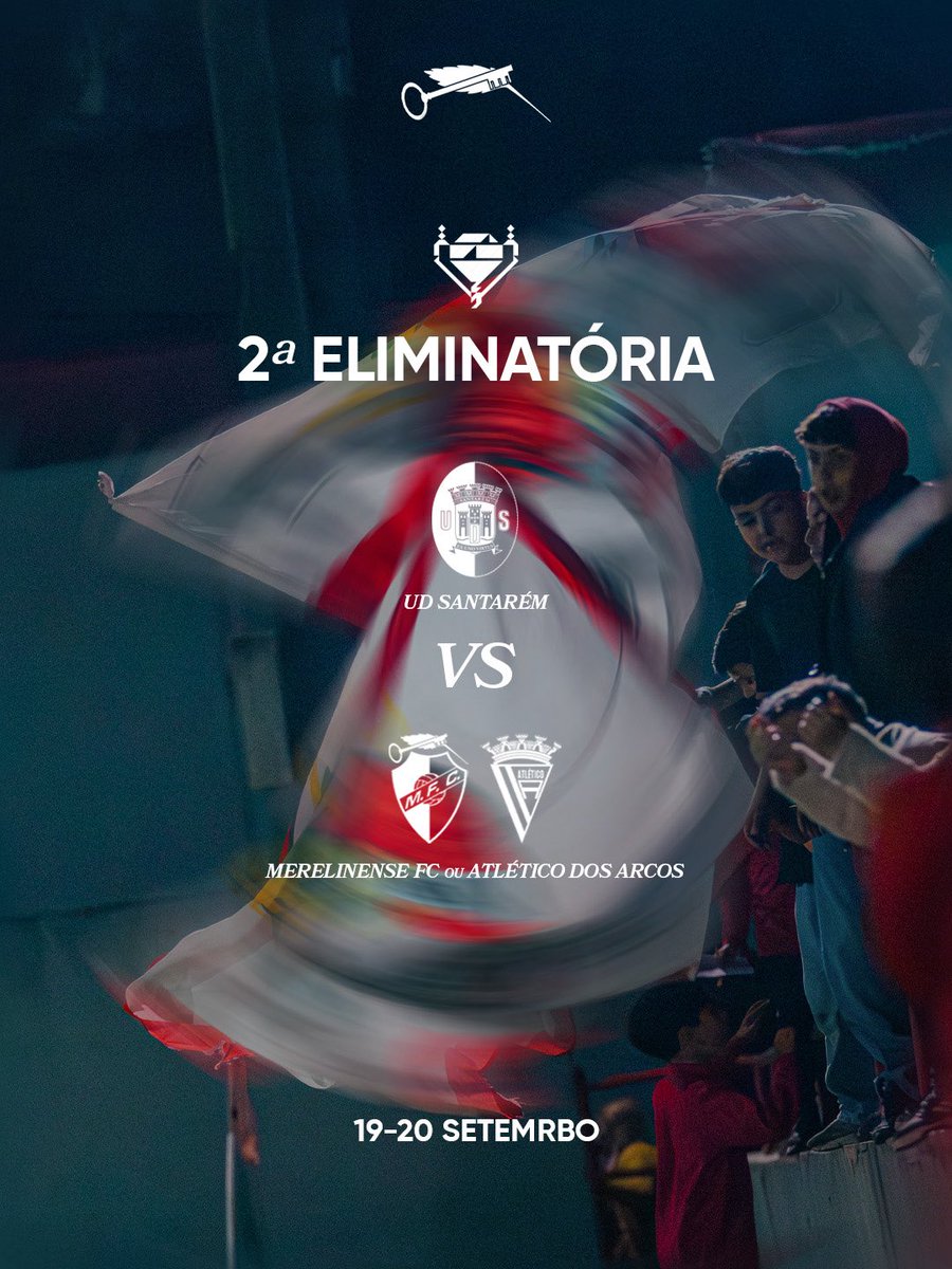 Merelinensefc's tweet photo. O vencedor do nosso jogo contra o Atlético dos Arcos irá defrontar o União de Santarém, em Santarém, na segunda eliminatória da Taça de Portugal 🏆

#VestirMerelim https://t.co/3mOyWxJXzu