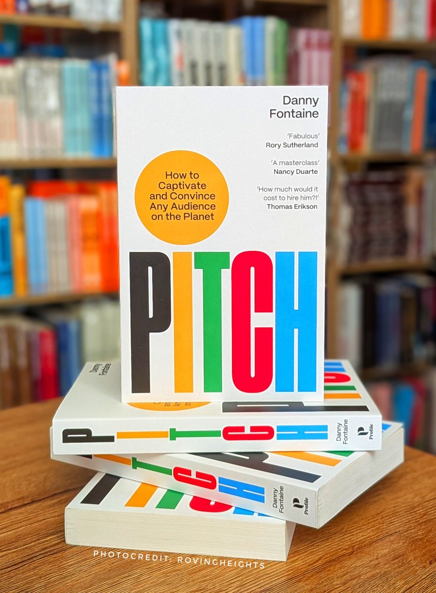 Rovingheights's tweet photo. The difference between a "yes" and a "no" often comes down to one thing: your pitch.

In this game-changing book, Danny Fontaine shares the storytelling techniques, creative frameworks, and billion-dollar pitching secrets that help ideas stand out and win.
Ready to pitch with confidence? 

Price: NGN 19,500