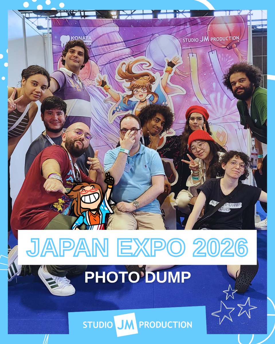 StudioJMProd's tweet photo. ✨ Japan Expo 2026 - Photo dump ✨

Et voilà... Une nouvelle édition de @japanexpo s'est achevée il y a déjà quelques semaines ! https://t.co/MfmiGQmr40