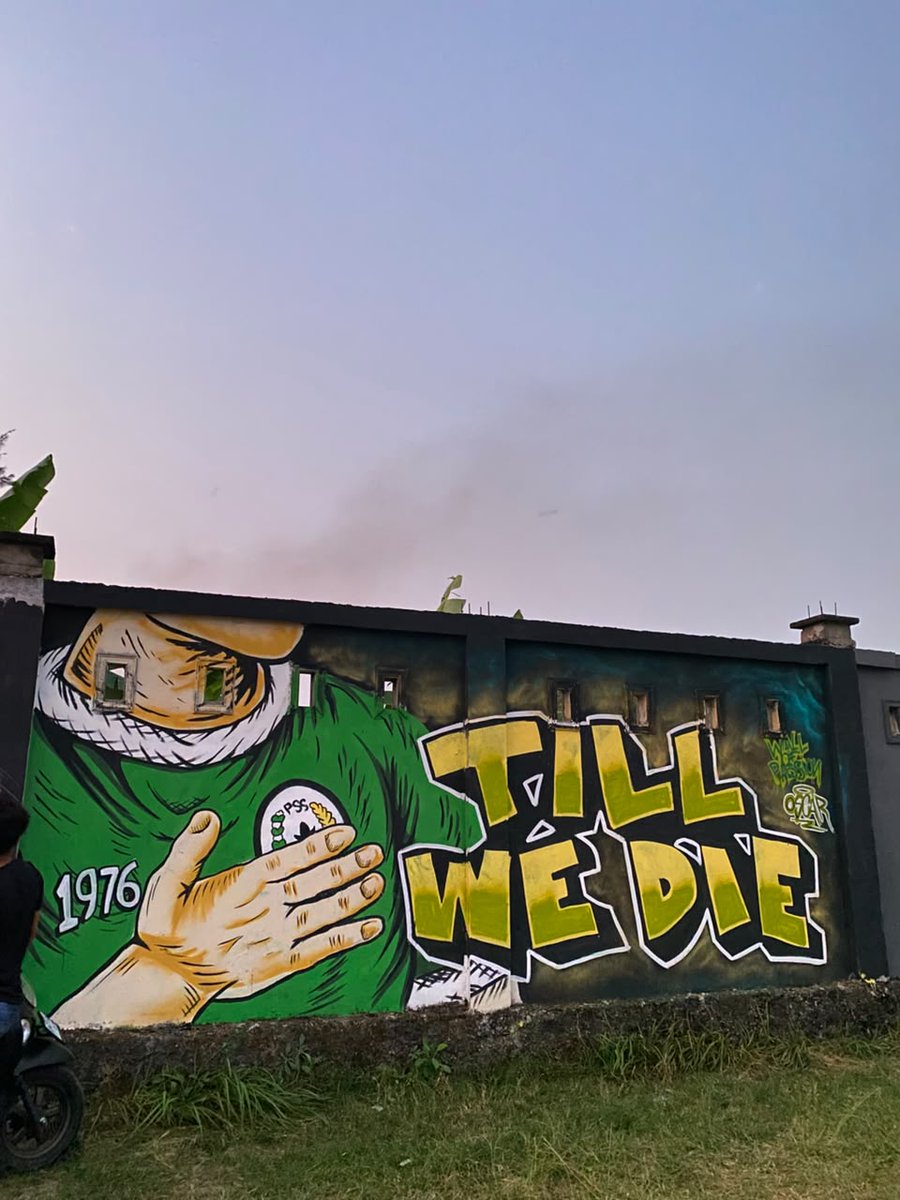 BCSOSCAR_1976's tweet photo. maturnuwun mas-maskuhh  @Ambarketawang76 
PSS TILL WE DIE ! https://t.co/7M21sJ5boj