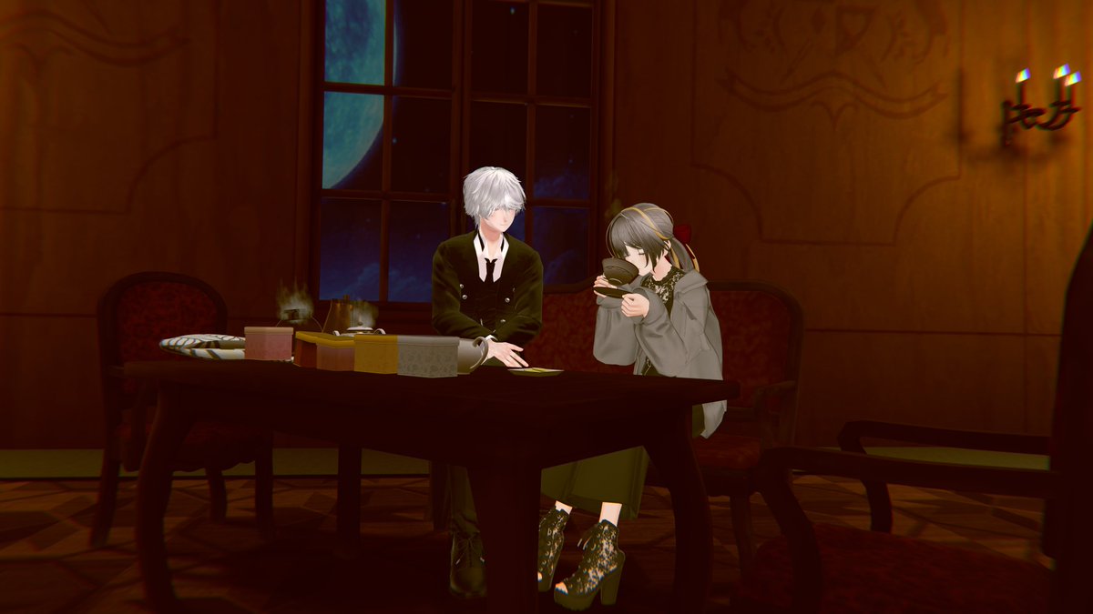 OServants_01's tweet photo. 【館よりお知らせ】

開館に向けた準備を行っておりました。

執事一同、お嬢様・旦那様に心地よいひとときをお過ごしいただけるよう努めております。

開館の日まで、どうぞ楽しみにお待ちくださいませ。

#VRChat #OtherworldlyServants #OS契約者 https://t.co/KfntKGtXE6