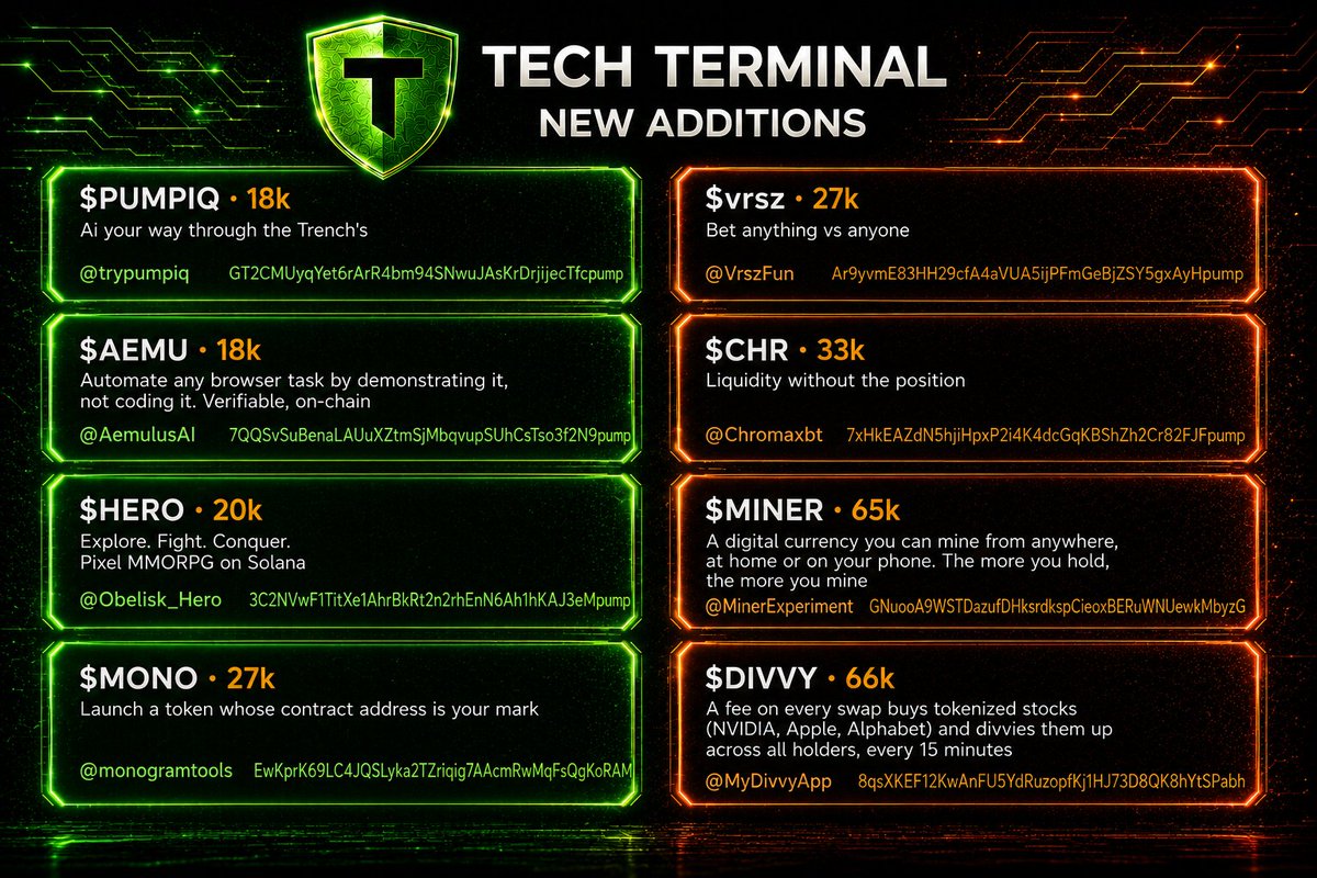 Tech Terminal tweet media