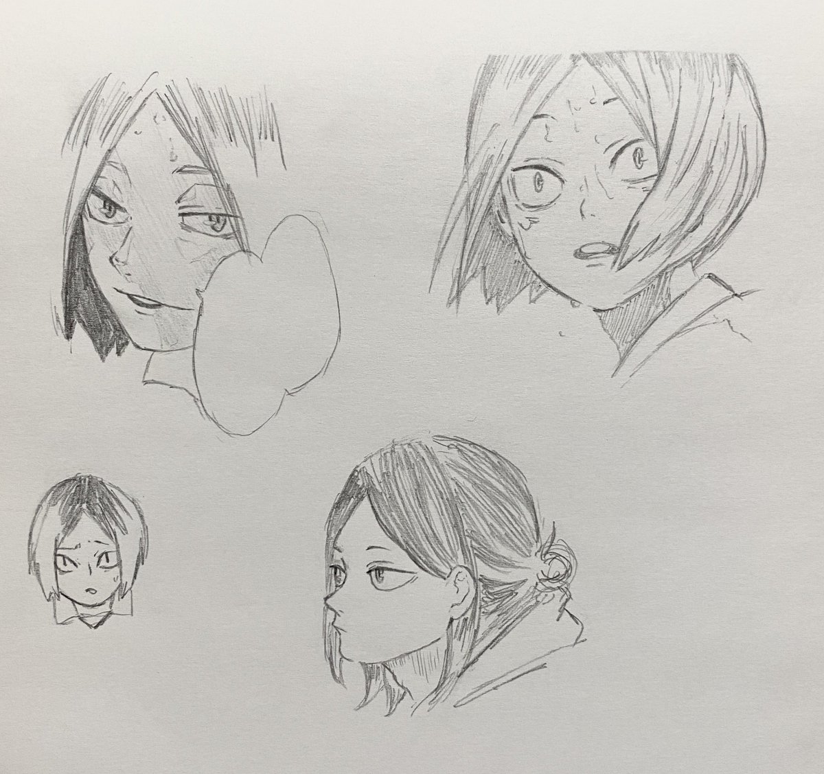 mukuto_'s tweet photo. 模写 研磨
プリン髪難しい

 #模写　#ハイキュー https://t.co/zosLOVF6CX