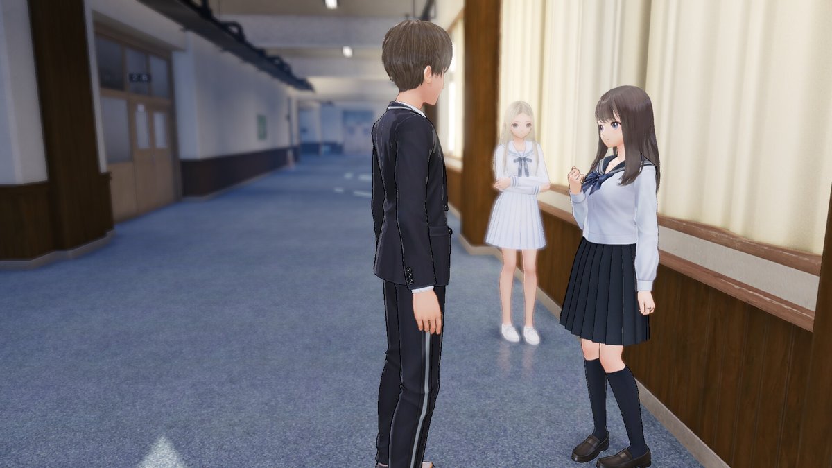 GGSift's tweet photo. 光荣这次把《BLUE REFLECTION》系列四部作品打包端了上来，加量减价，对新玩家来说是个入坑的好时机，OP音乐一响我就已经爽到啦~整体玩下来发现游戏不是简单的炒了个冷饭，二倍速战斗、移动加速、剧情快进，便利功能全给齐了。还塞了个统一世界观数据库，时间线人物关系一目了然，新手再也不用怕看不懂设定啦~遗憾也有，关键DLC没全打包，部分福利内容还被和谐了，希望光荣后续能把DLC补上吧！@koeitecmogames #gaming #游戏推荐