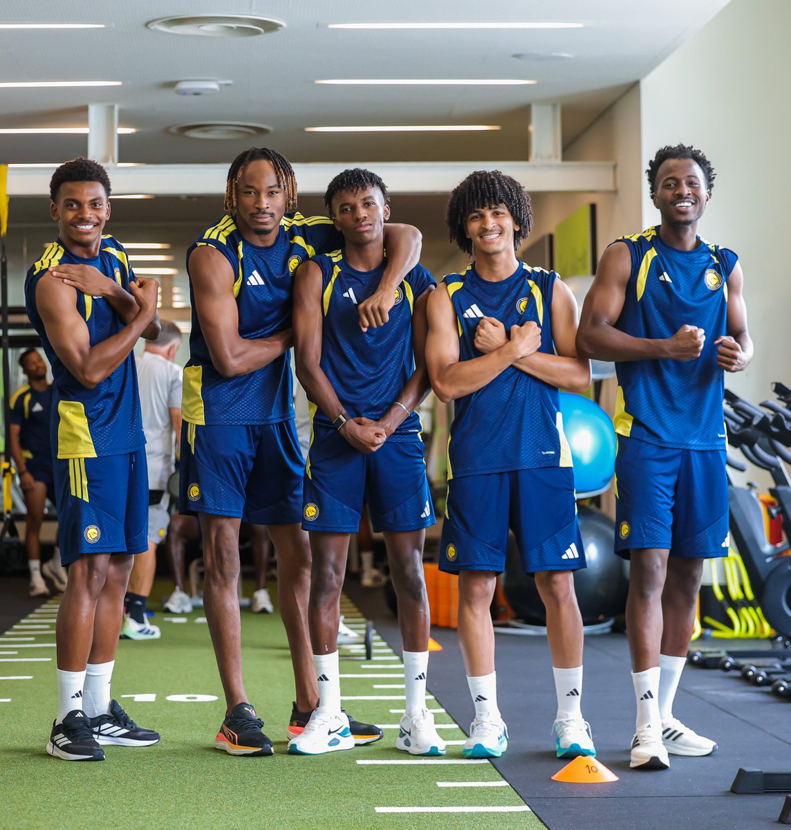 AlNassrFC's tweet photo. تقويةٌ وتحضيـر 💪 https://t.co/YaUqGUH3hD