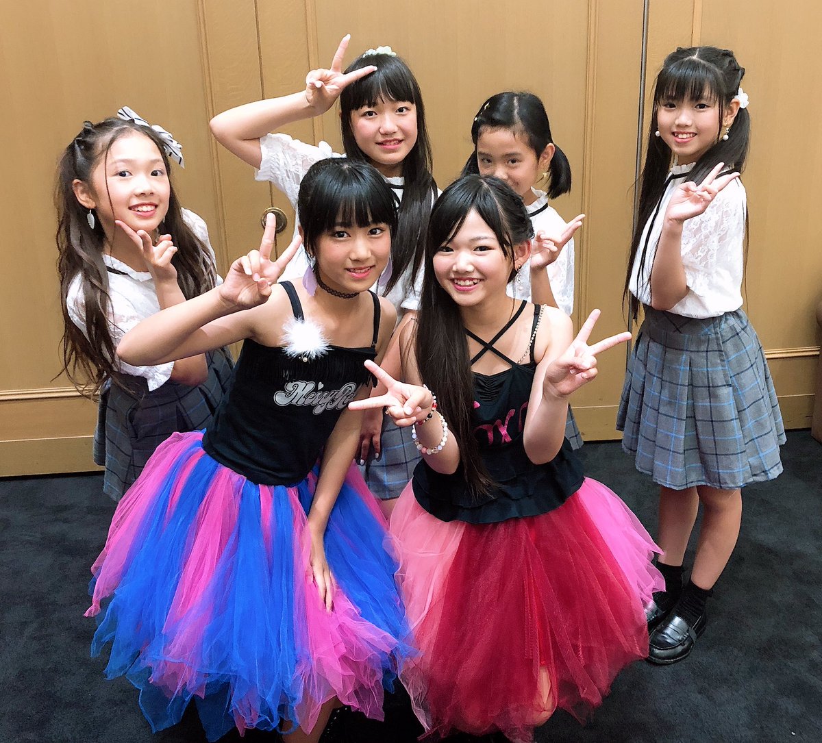 LittleStar_HEG's tweet photo. さき、8年間本当にお疲れ様💐

キッズアイドル時代から一緒に頑張ってきた仲間♡

これから新しい道でもさきらしく輝けますように✨

ラストJKたくさん楽しんでね！！

#愛純百葉 https://t.co/v4qFvOlhWU