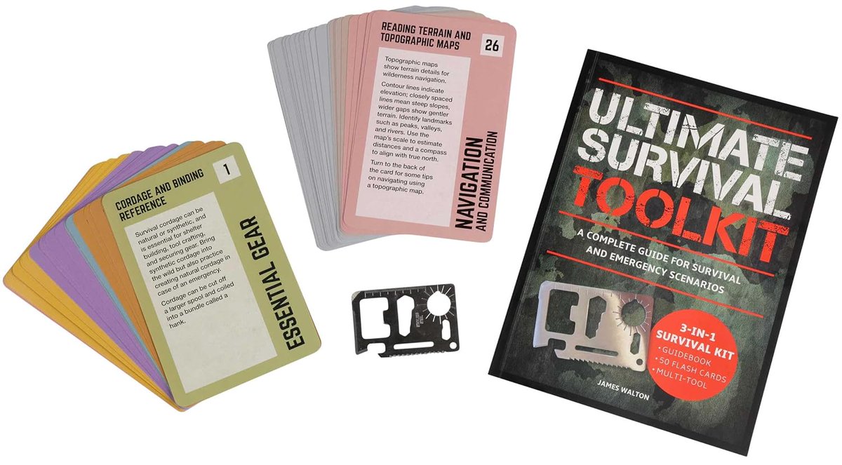 Prepperradio's tweet photo. My new books is more than just pages! https://t.co/whyIsAgxn0 #survival #wildernesssurvival #survivaltools #survivalgear https://t.co/3NhbF2Ib08