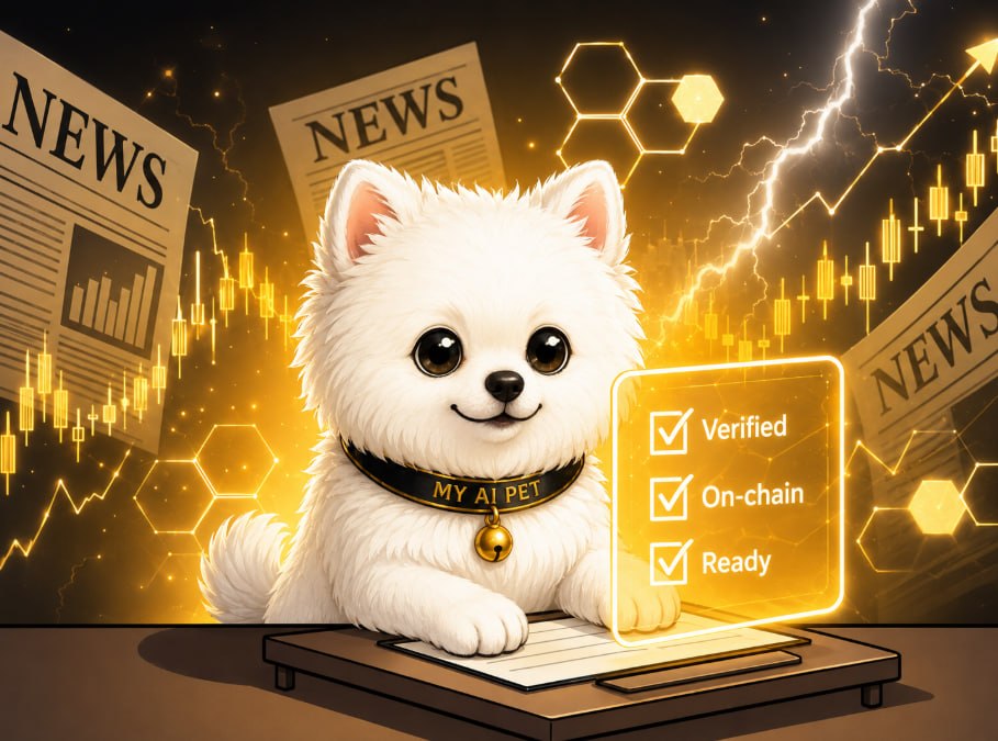 MYAIPETS's tweet photo. The Fed holds rates. Macro stays murky. Crypto traders hedge. 📉

And your AI pet? It just checked in, evolved, and created content — completely unbothered. 🐾

In a world of uncertainty, daily engagement isn't a feature. It's the strategy.

#CompanionFi #RaiseToEarn https://t.co/7fwXcqyMUO