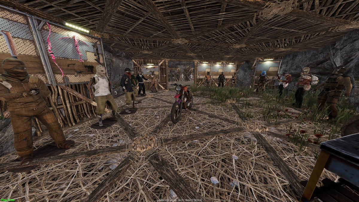 shisakura11's tweet photo. バイクの方はこんな感じにして、
ハズマットの方はまだまだこれからだな🤔
#RustConsole
#PS5
#ちい鯖 https://t.co/DTvqv6pDtp