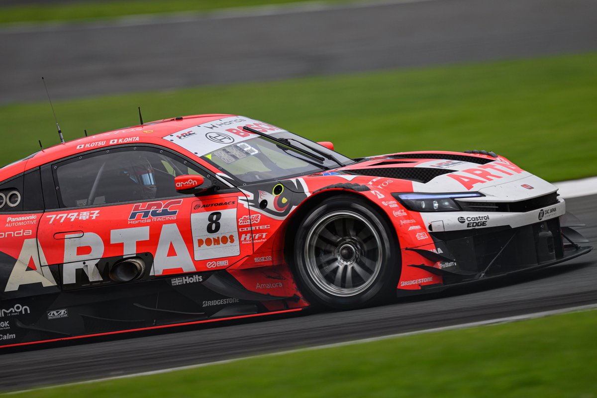 apple_tarte's tweet photo. 【2026 SUPER GT Rd.4 FUJI】

No.8 Team HRC ARTA MUGEN 
#8 ARTA MUGEN HRC PRELUDE-GT
太田格之進選手 大津弘樹選手

決勝2位

#SUPERGT 
#ARTA #ARTAMUGEN https://t.co/E97wh0Zd2d