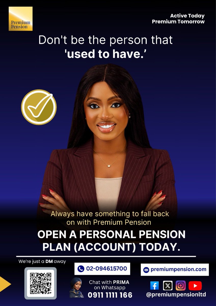 premiumpension's tweet photo. Your personal plan for a secured Future 👌

#ppp 
#PensionKnowledge 
#fypage 
#explorepage https://t.co/IFRNhJ4L8J