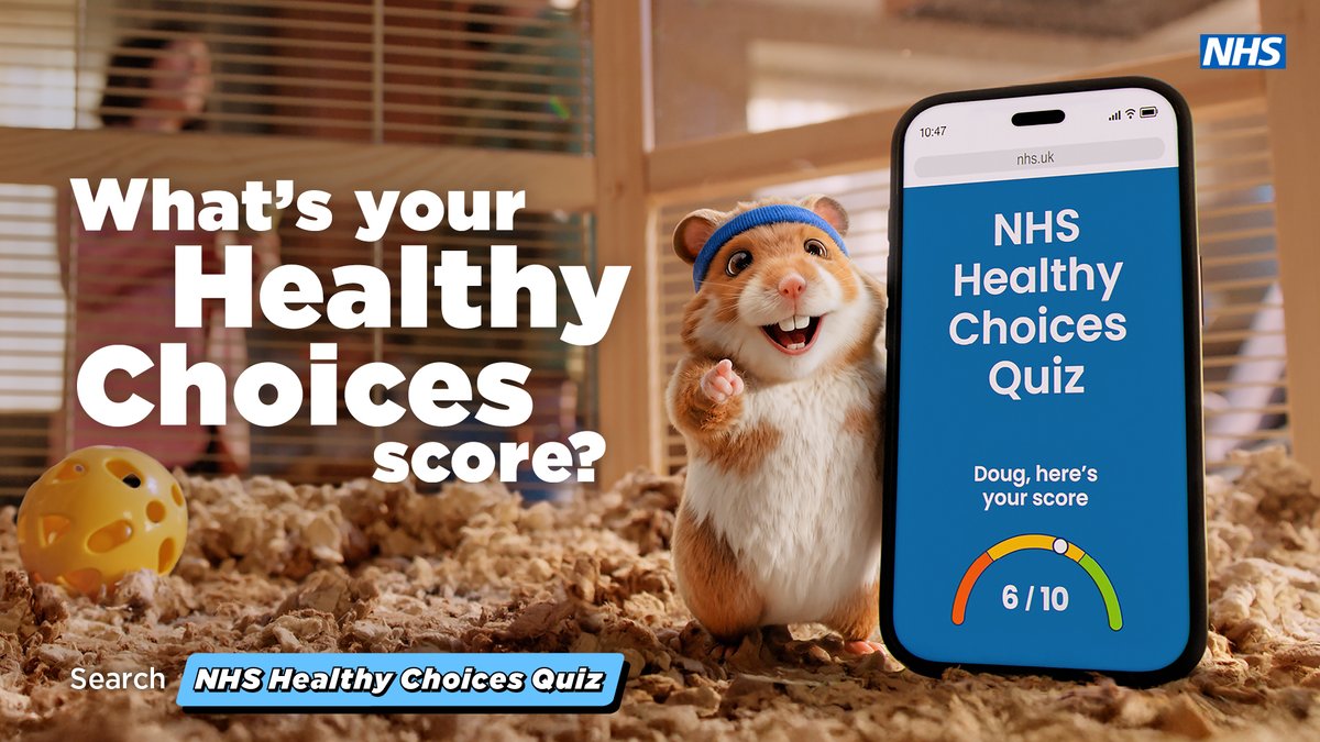 oneyouplymouth's tweet photo. Take the NHS Healthy Choices Quiz today!

It only takes 5 mins and it's completely free to find out how healthy your lifestyle is.

You'll get NHS apps &amp; advice to show you how to make changes where they matter most.

Start the quiz 👇

https://t.co/hpIgVN8gsE

#healthylifestyle https://t.co/tYaOXFVLYu