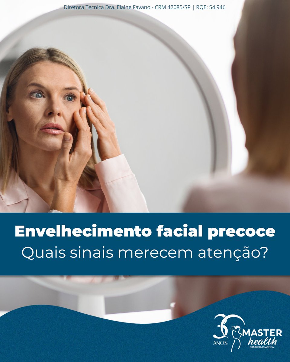 masterhealth's tweet photo. Nem todo sinal de envelhecimento aparece de repente. Perda de firmeza, sulcos e aspecto de cansaço podem surgir aos poucos. Entenda quais sinais merecem atenção e quando procurar avaliação. 

Leia no blog: https://t.co/CTzp04YFKV https://t.co/4Cup2pDe8n