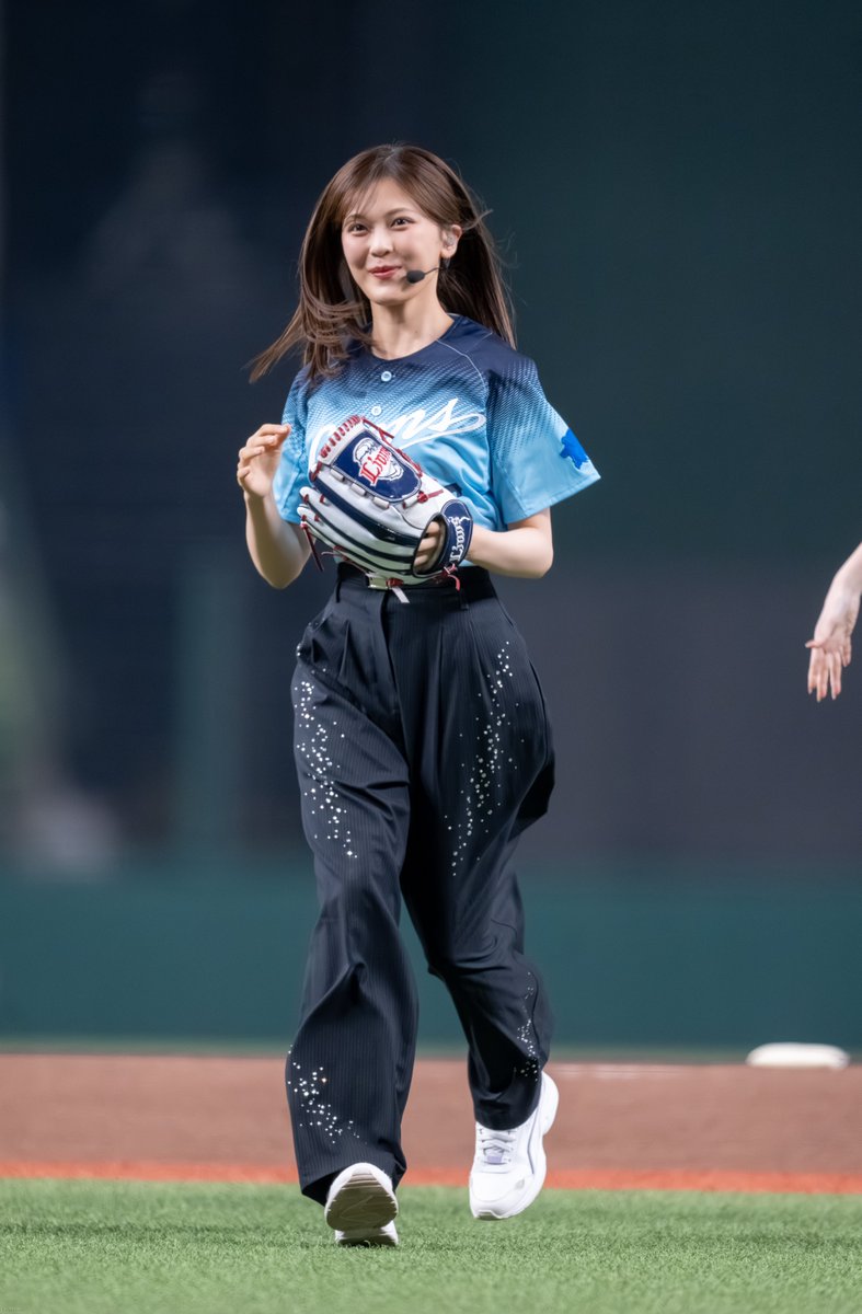 2026-07-31 乃木坂野球部 柴田柚菜さん セレモニアルピッチ@ベルーナ