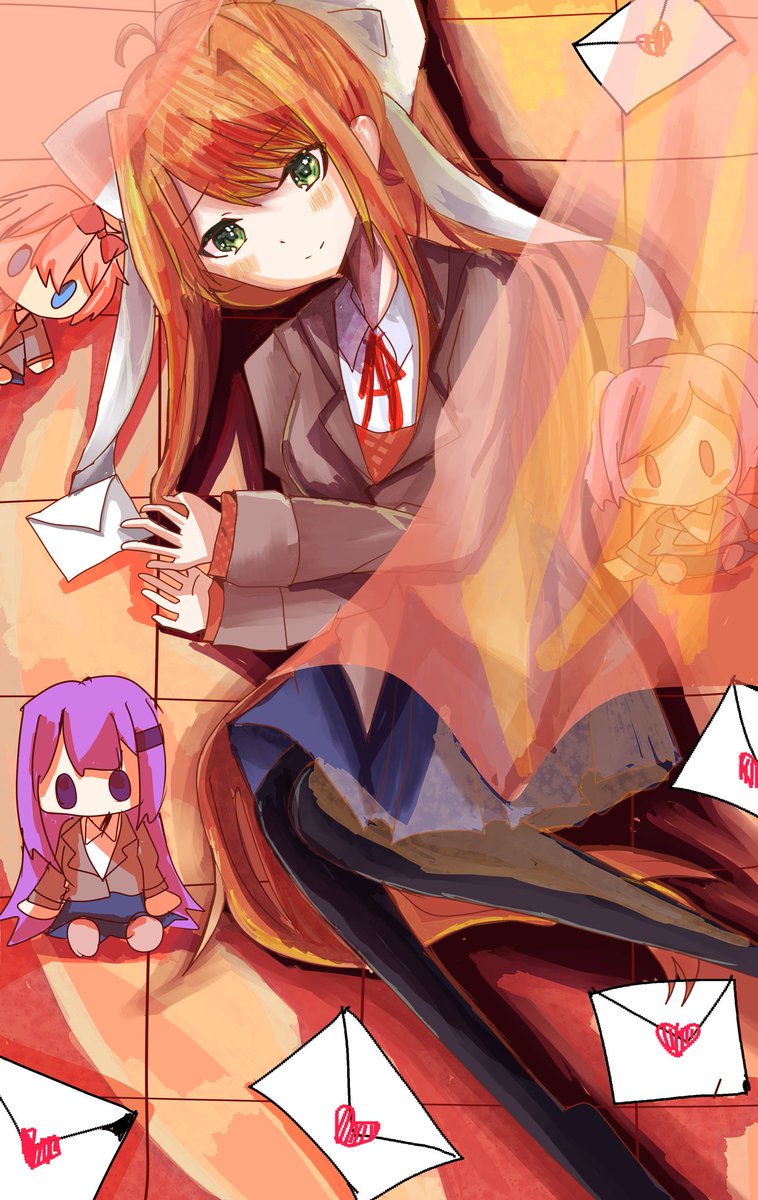 ikaika_mon's tweet photo. #DDLCPlus 
#DDLCfanart 
あなたが大好き。 https://t.co/VKKrHHZQhQ