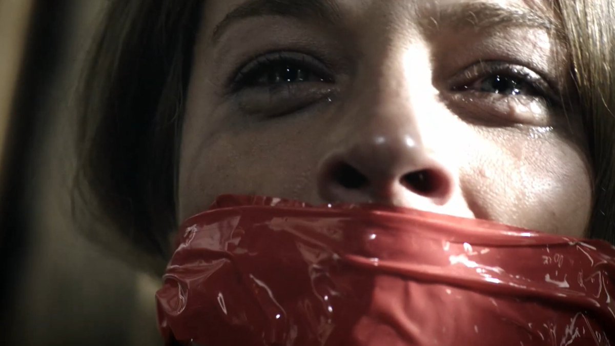 SupermoKhai's tweet photo. Franziska Kruse tied tape gagged and being held hostage - Verbotene Liebe Folge 4439 - 4440 (3) https://t.co/Kyertqhwyp