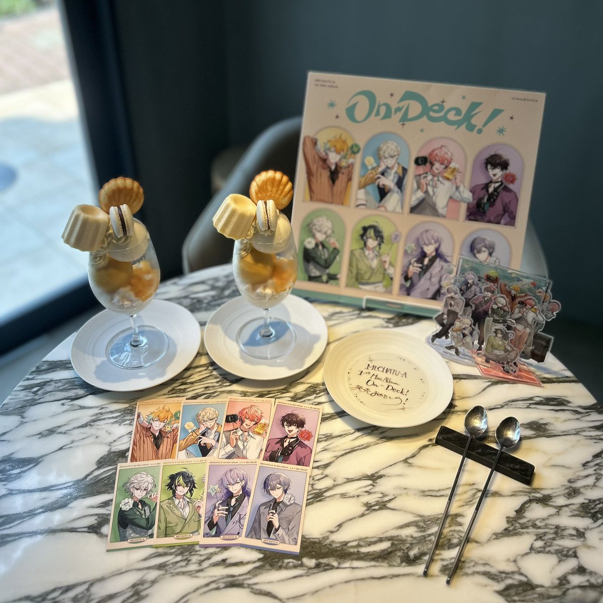 Chill_rin404's tweet photo. ୨୧‥∵‥‥∵‥‥∵‥‥∵‥‥∵‥‥∵‥୨୧

  MECHATU-A 1st Mini Album
               「 On-Deck! 」

   発売おめでとうございます.ᐟ.ᐟ

 #MECHATUA_1stミニアルバム

୨୧‥∵‥‥∵‥‥∵‥‥∵‥‥∵‥‥∵‥୨୧ https://t.co/y4G1APFIaZ