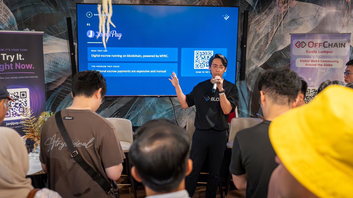ethanc_blox's tweet photo. 4/ Three years in, Malaysia has a real shot at leading on compliant, production-grade stablecoin infra. Onward. 🚀

#MYBW2026 #MYRC #BLOX #Web3Malaysia https://t.co/oeByVWBlgU