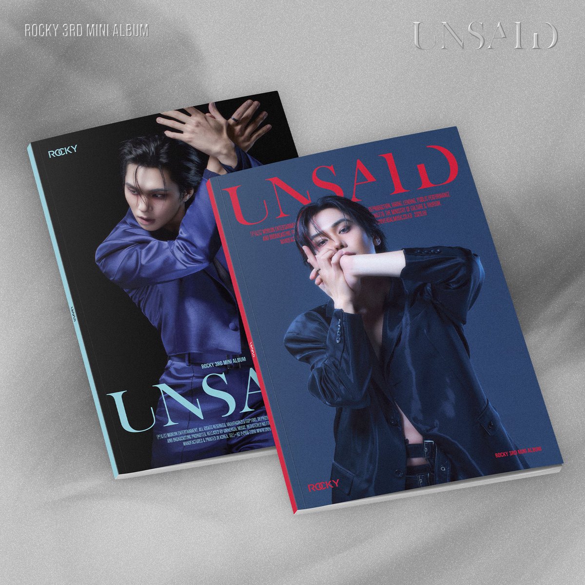 wonijin_ent's tweet photo. [NOTICE] ROCKY 3rd MINI ALBUM ‘UNSAID’ 예약판매 안내

ROCKY의 세 번째 미니앨범 ‘UNSAID’ 예약판매가 아래와 같이 진행됩니다.

예약판매는 2026년 8월 4일(화) 오후 2시(KST)부터 
각 온라인 음반 판매처에서 순차적으로 오픈될 예정입니다. 
판매처별 오픈 시점은 다소 차이가 있을 수 있습니다.

[예약판매 일정]
예약판매 시작 : 2026년 8월 4일(화) 오후 2:00 (KST)
음원 발매 : 2026년 8월 11일(화) 오후 6:00 (KST)

오랜 시간 기다려주신 팬 여러분께 진심으로 감사드리며, 
ROCKY의 새로운 이야기가 담긴 ‘UNSAID’ 에 많은 관심과 사랑 부탁드립니다.

감사합니다.

#UNSAID #ROCKY #HAMO #WONIJIN