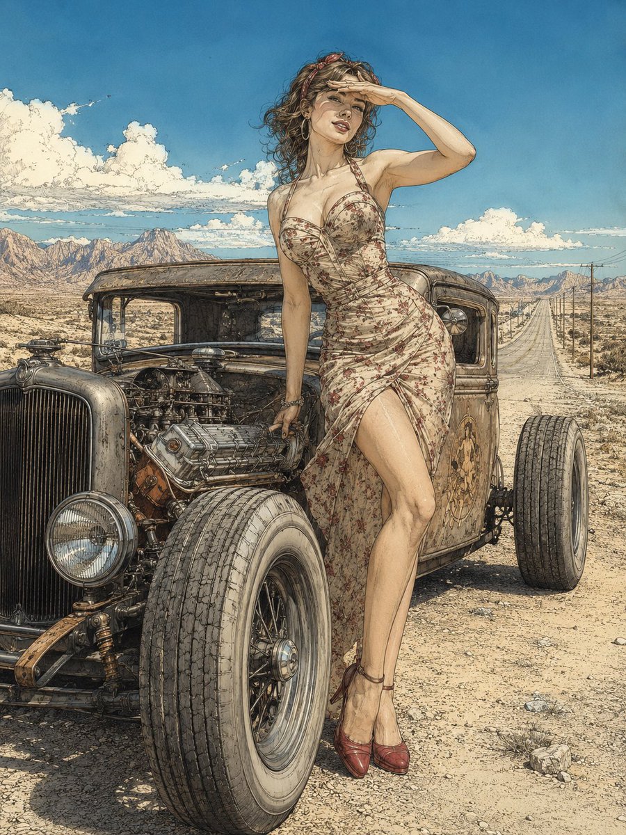boiledkeyboard's tweet photo. QT your Rat Rod Beauty
TFTT @artwithahat0 ;@AcqTangibles ; @RedReposts9 .
I invite, if you have time:
@CLEETX627
@RockGrokAI
@glynk3z
@caffeineisweak https://t.co/68WqyPElQa