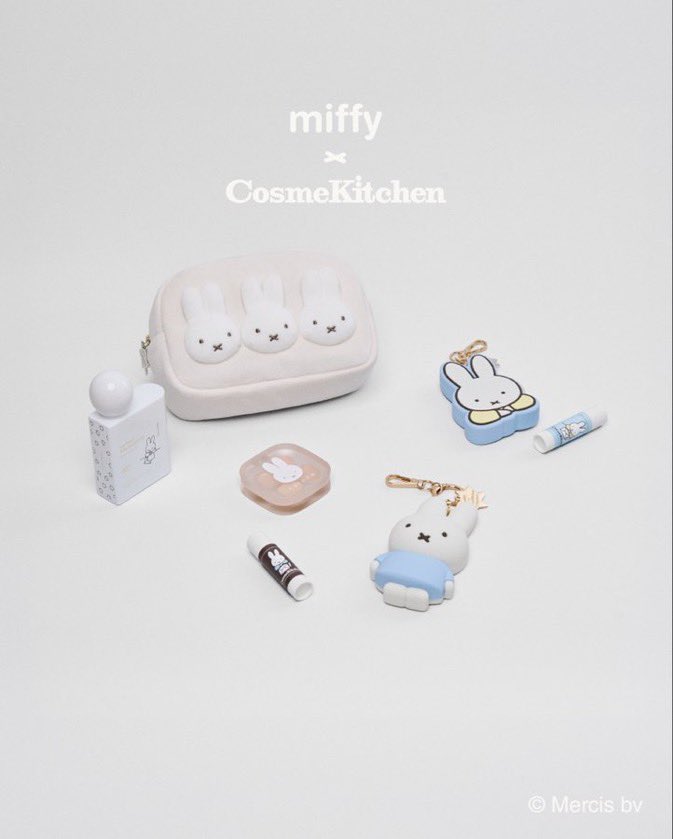 miffy_update's tweet photo. ✨🐰【明日10:00予約スタート❣️】🐰✨

ミッフィー × Cosme Kitchen
コラボ第3弾が登場✨

🗓️先行予約
8/4(火) 10:00〜8/18(火) 9:59
※公式WEB STORE限定

詳細はこちら
🔗 https://t.co/kFLBCSODhC https://t.co/l780HQ3P5u