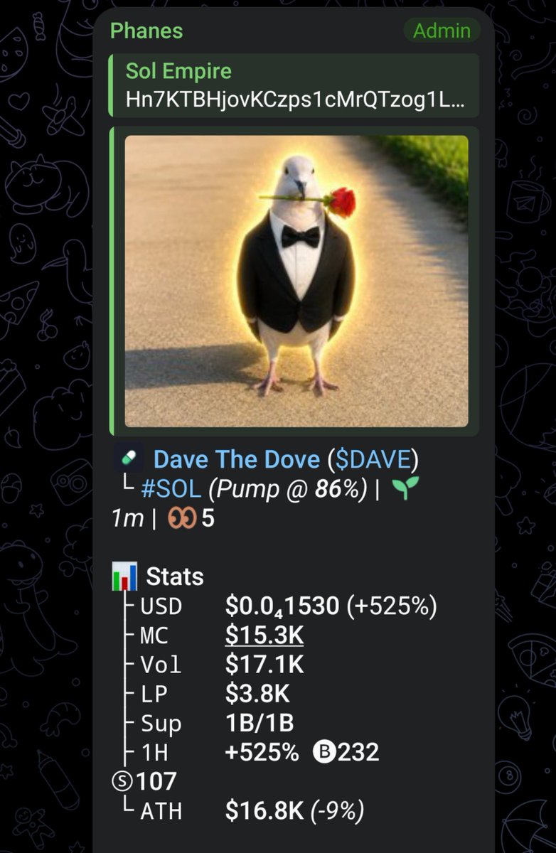 sol_empire1's tweet photo. CA

Hn7KTBHjovKCzps1cMrQTzog1LfGrUNo2pvtc5Eupump https://t.co/aArnaN6U8r