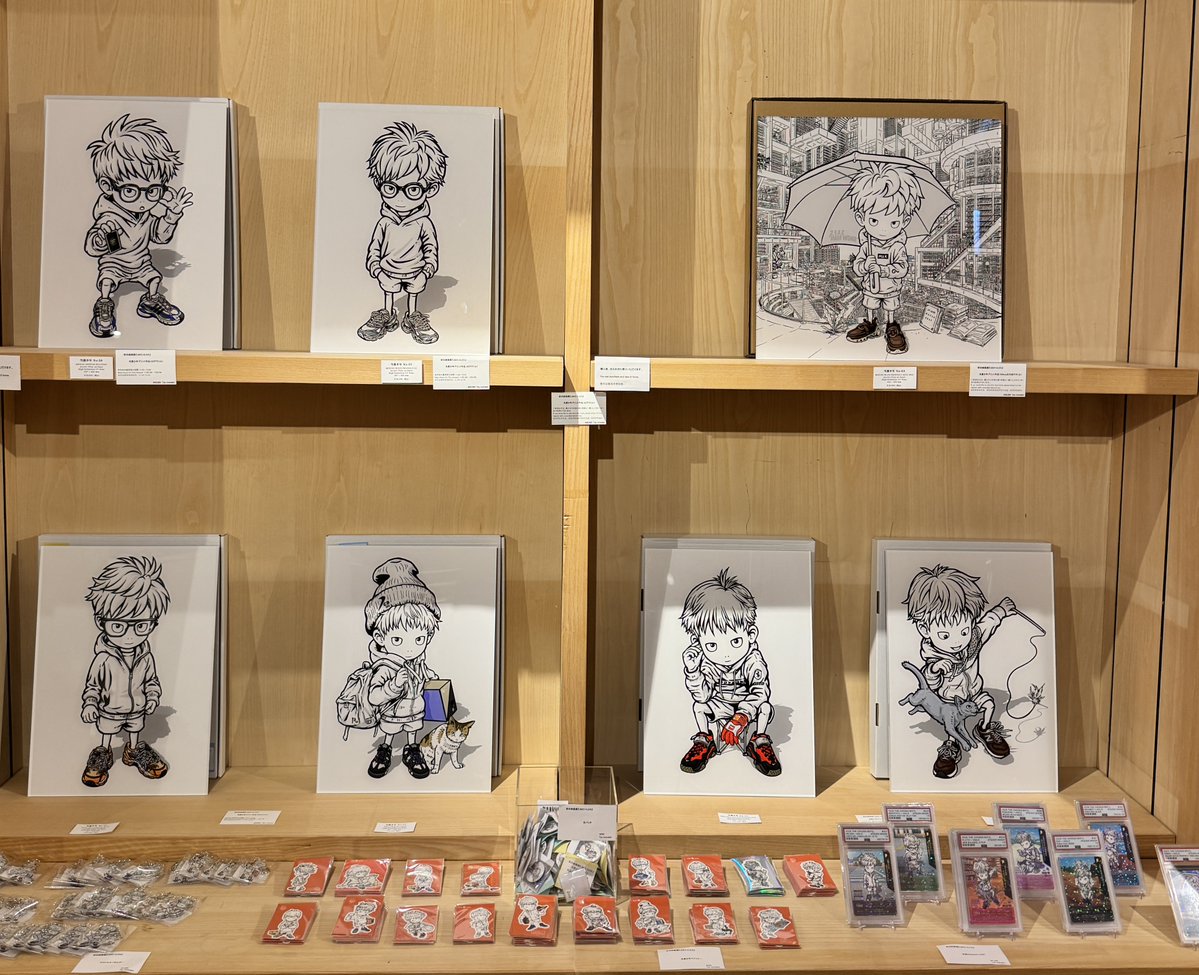 hardboiledsmile 前田純さんの Live Drawing Solo-Exhibition 