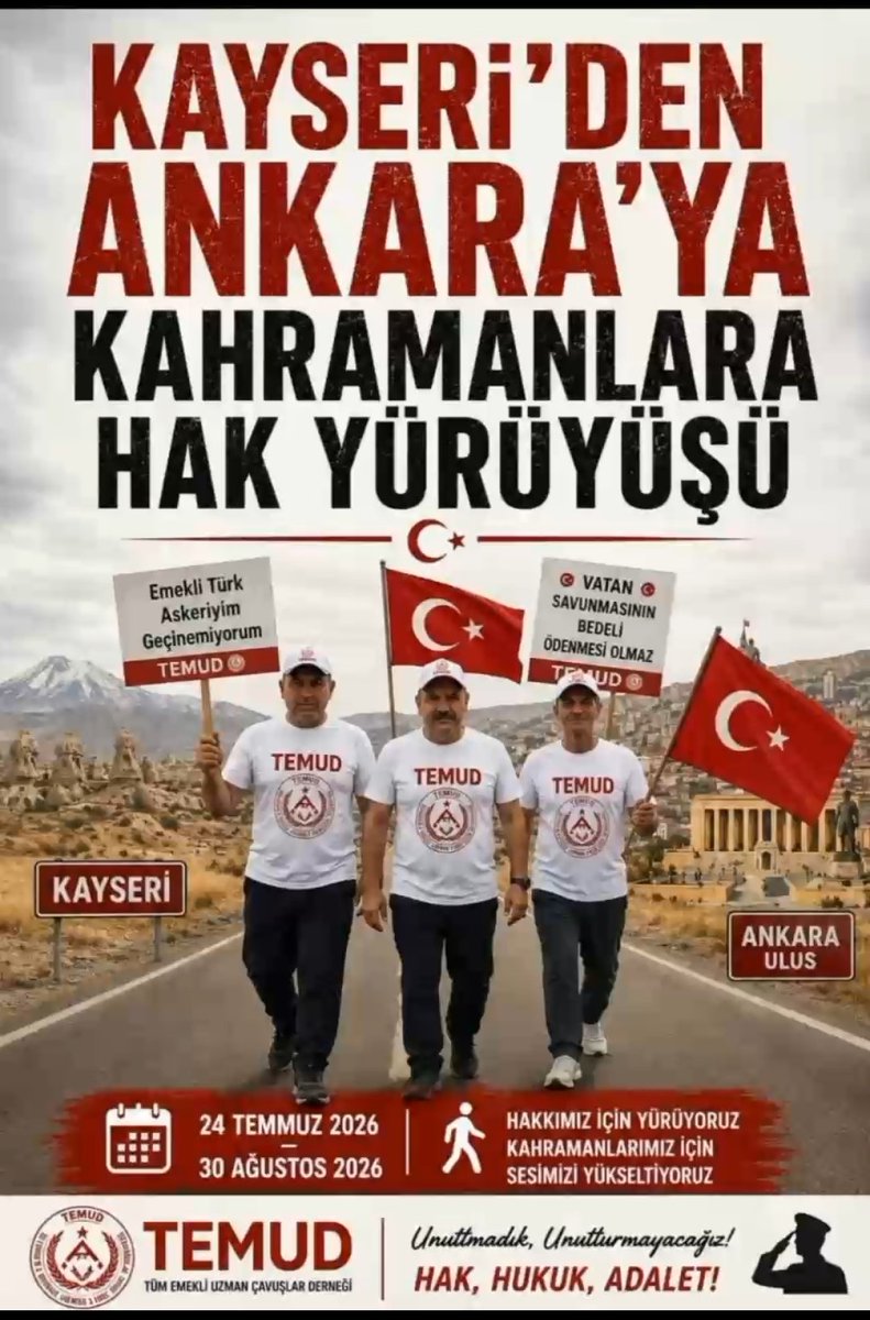 temudizmir's tweet photo. @alitilkici38 @TEMUD_2024 45 YAŞINDA RESEN ZORLA EMEKLİ EDİLEN TSK'NİN İLK UZMAN ÇAVUŞLARİ OLARAK ÇOK MAĞDUR OLDUK HİÇ BİR HAKTAN YARARLANAMADİK DÜŞÜK MAAŞ VE TAZMİNAT İLE AYRİLDİK SEYYANEN 1 DERECE VE TSK TAZMİNATI HAKTIR  #UzmanÇavuş #EmekliUzmanÇavuş #KahramanlaraHakYürüyüşü @tcsavunma @RTErdogan https://t.co/tegQKURWcz