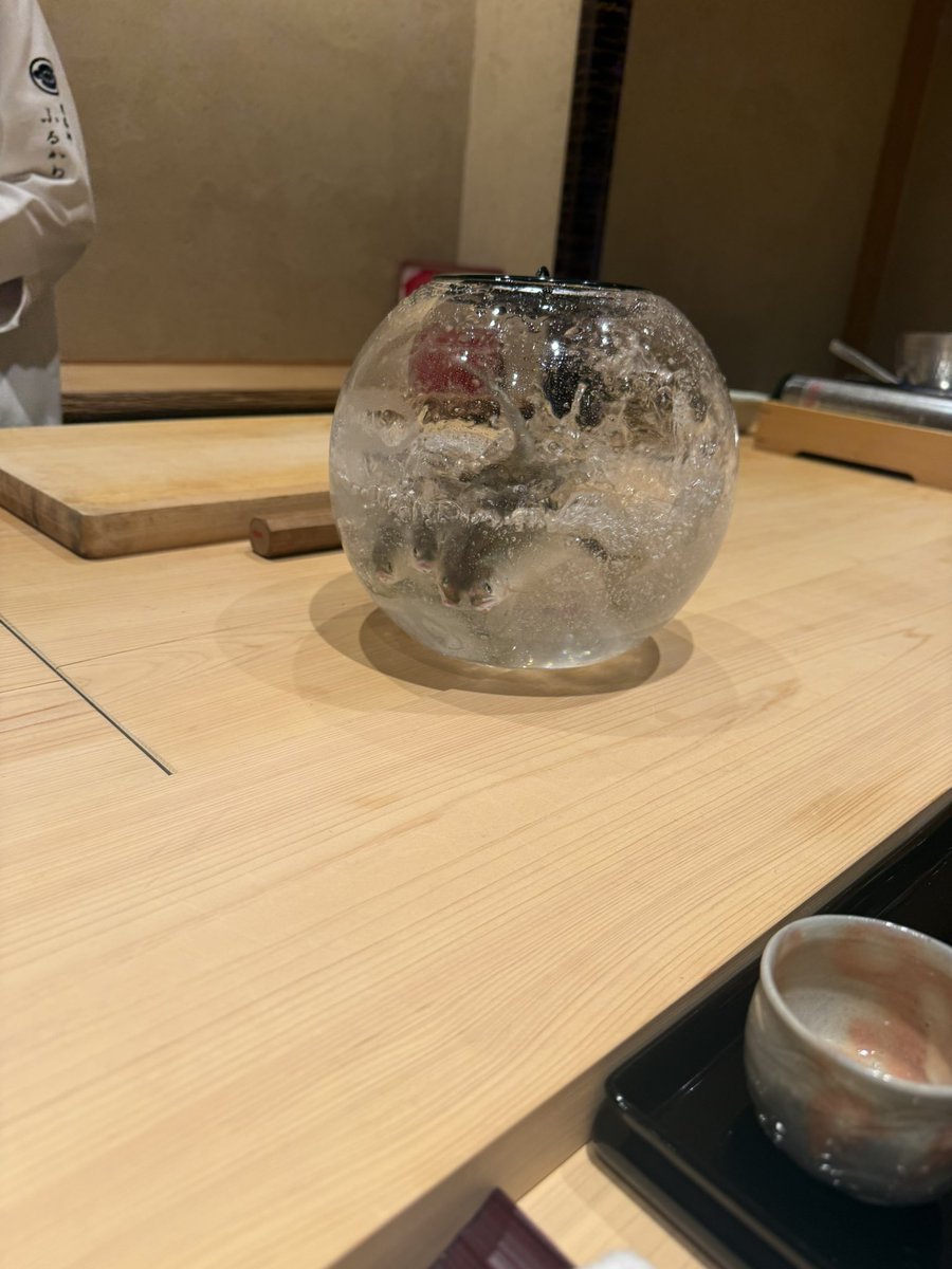 abcryo3's tweet photo. 京都のふるかわさん
昔お世話になった古川さんから2年前にオープしました連絡頂いてからやっと行けた
魚が暴れてた🐟
出てくる料理全てが美味しかったです https://t.co/KyTJfpbxv0