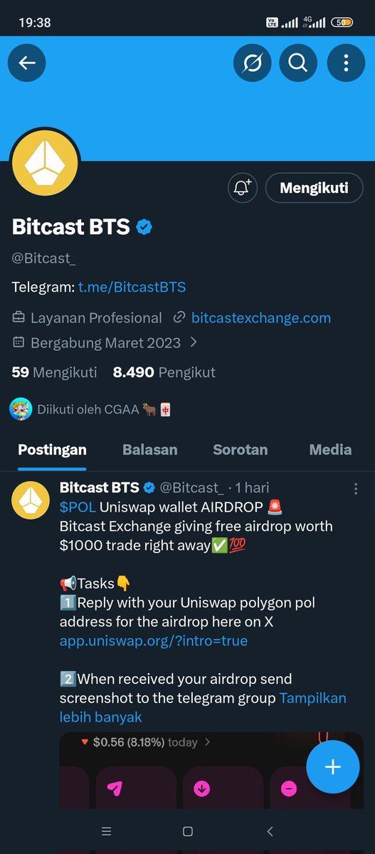 windarasy's tweet photo. @iR0bertt @Bitcast_ Every challenge is an opportunity to grow🌻✨✨✨ https://t.co/83QV0b3oHn