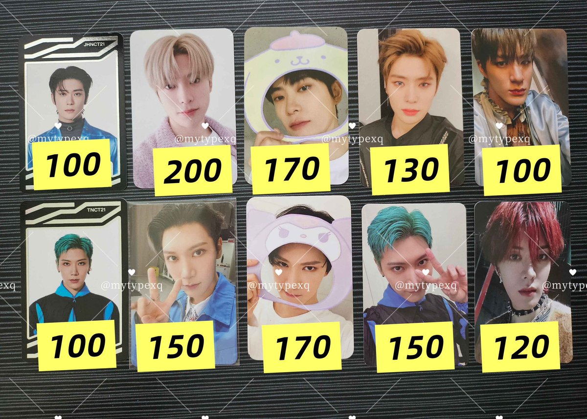 mytypexq's tweet photo. ❤️ ขายการ์ด พร้อมส่ง 

ราคาตามภาพ 🫡

📮 ค่าส่ง 30
💬 สนใจดูเพิ่มเติม dm ได้เลยค่ะ

#ตลาดนัดnct #nct #nctdream #nct127 #wayv https://t.co/rIMNS5xuMm