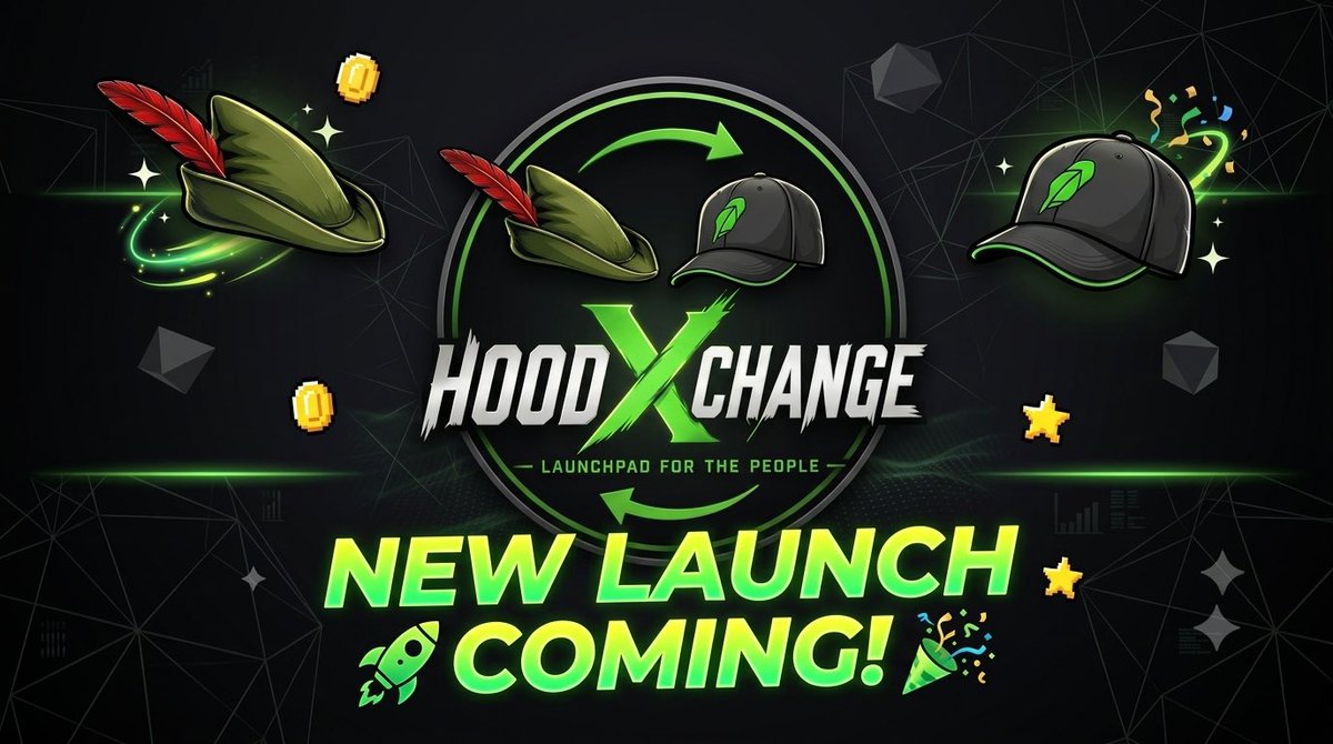 HoodXchange's tweet photo. 🏆NEW LAUNCH COMING…
Join our TG: https://t.co/1kJVaC0ygD https://t.co/9Itgk9bsLs