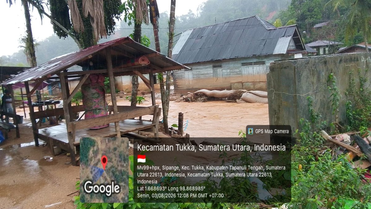 Joen_Sihotang's tweet photo. @indepenSumatera Sampai saat ini masih hujan deras seharian.
Doakan yang terbaik.
#prayfortapteng
#prayforsumut https://t.co/1oc92Z5Wru