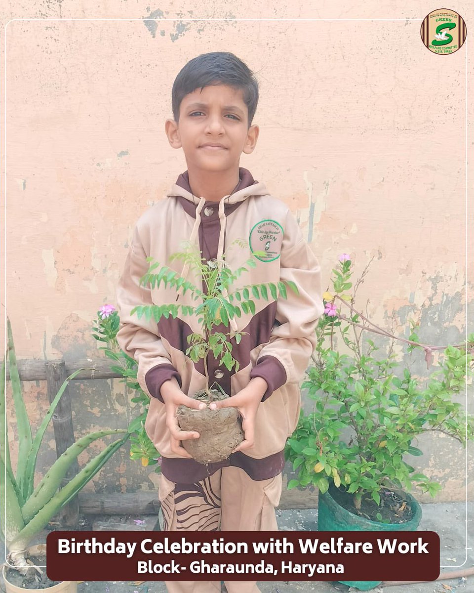 GreenSwelfares's tweet photo. A birthday becomes truly special when its happiness is shared with those who need care, hope and support. 🎂

Inspired by the teachings of Saint Dr. Gurmeet Ram Rahim Singh Ji Insan, volunteers celebrated birthdays through meaningful welfare works—feeding cows🐄, planting saplings for a greener future🌱 and sponsoring the annual education📚of a needy child. 

These thoughtful acts show that celebrations are not only about receiving gifts, but also about giving life, opportunity and kindness to others.

#BirthdayWithPurpose #EducationSupport #ChildEducation #PlantTrees #GauSeva #CowFeeding #AnimalWelfare