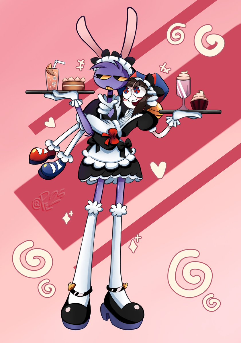 leanaaurayy's tweet photo. ❤️✨FUNNYBUNNY MAID✨💜👑
.
.
.
.
.
.
.
.
#Pomni #TheAmazingDigitalCircus #AnimeArt #FanArt #CuteArt #DigitalArt #ArtistOnX #pomniArt #TADC #Xartist #ribbitrabbit #jax #ribbit #Ragatha #Ragapom #JesterDoll https://t.co/cOb3piXaMH