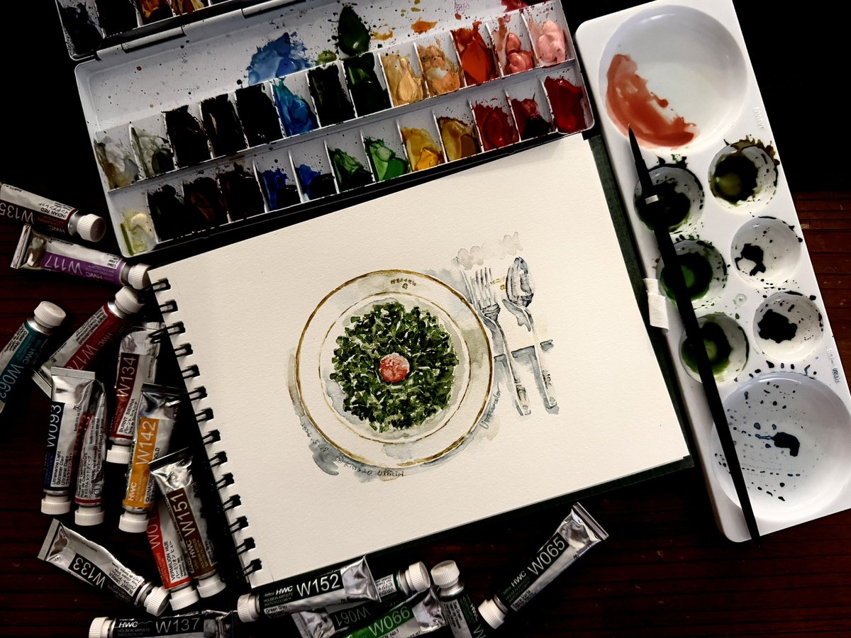 uwatercolor_uwc's tweet photo. たらこのスパゲティ
喫茶二十世紀
熱いうちに混ぜてすごくおいしい
watercolor on paper #watercolor #holbein #イラスト #純喫茶コレクション
#喫茶二十世紀 #すみれちゃん #純喫茶チャーミーちゃん https://t.co/qoGgr1b0rO