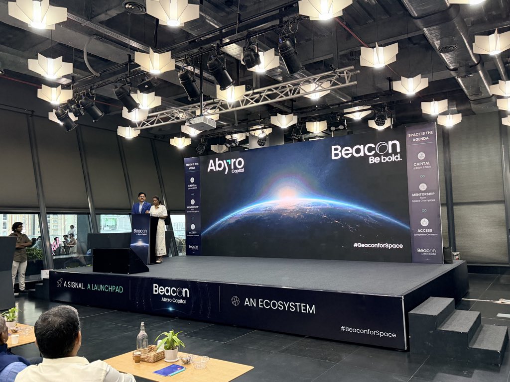 abyro_capital's tweet photo. To the founders building propulsion systems, satellite components, navigation technology, in-orbit infrastructure and the systems that make space missions possible:
Beacon is built for you.

We are getting started :) 

#BeaconForSpace #BeaconByAbyroCapital https://t.co/n0CzTSmRVT