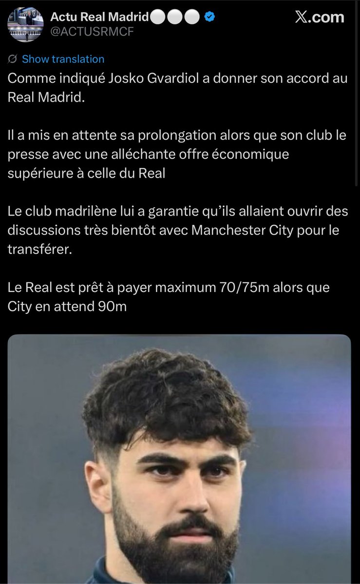 fukxumean's tweet photo. Si l’accord est similaire à celui de Gvardiol y’a quelques semaines je pense qu’on peut dormir tranquille https://t.co/XKHTaFbVSr