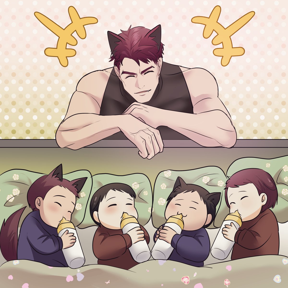 hime_masdemon's tweet photo. Valko and his babies

#ValkoIsValuable #Valkoisloved #bringbackvalko (1/2) https://t.co/CjD6MX523A