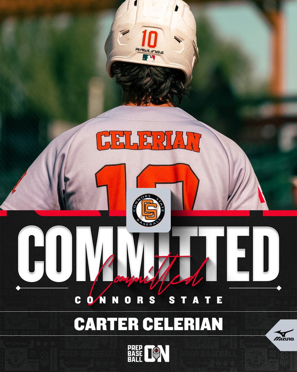 PrepBaseballON's tweet photo. 🚨𝐂𝐎𝐌𝐌𝐈𝐓𝐌𝐄𝐍𝐓 𝐀𝐋𝐄𝐑𝐓🚨

'27 C Carter Celerian (@HppTigers) has announced his commitment to Connors State College. 

#OffTheBoard🇨🇦 | @CarterCelerian https://t.co/88syYYfZyR