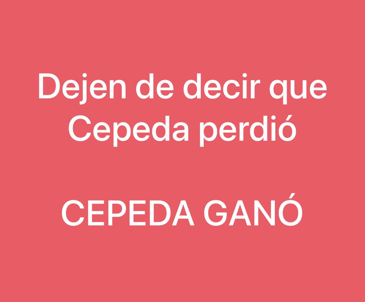 Danielmunozgo1's tweet photo. #CepedaGano 

Iván Cepeda habría ganado las elecciones presidenciales 🇨🇴

Las PRUEBAS ya están sobre la mesa, las autoridades deben proceder…

El 7 de agosto posesionaremos a Cepeda, camaradas 🔥✊🏻 https://t.co/Nf0nbNQBp1