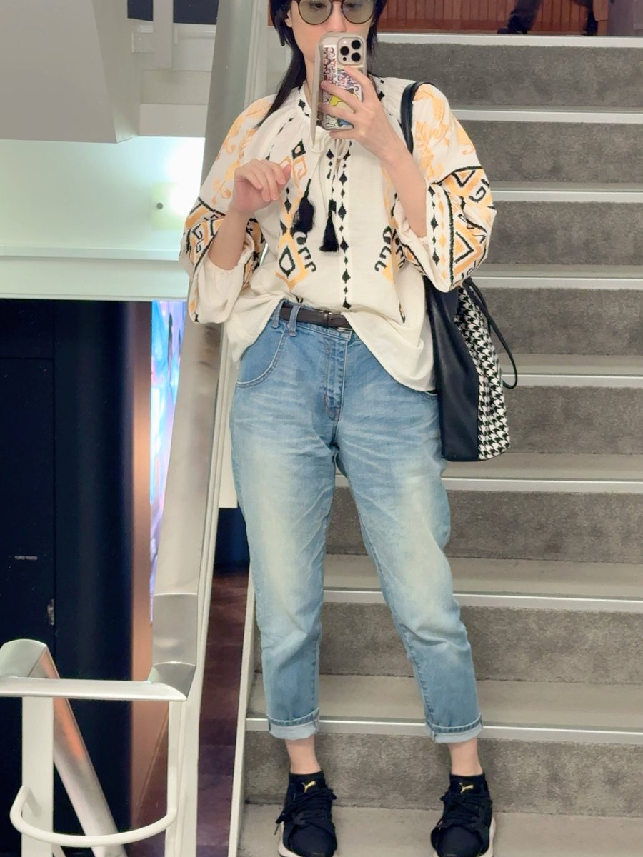 kitamotoaya's tweet photo. 今日は比較的過ごしやすかったね
服遊びはカジュアル https://t.co/xeHDfO14gj